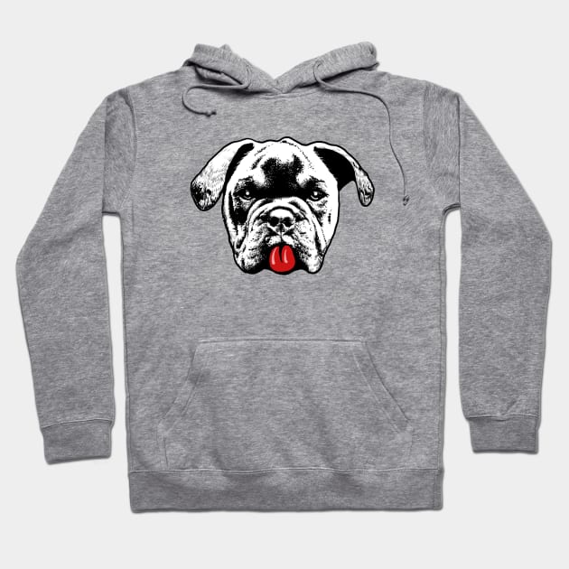 buldog Hoodie by kating